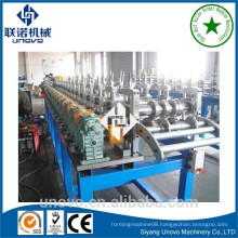 nine fold profile rack making machine window steel